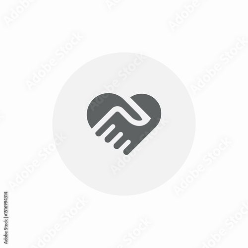 association care icon sign vector