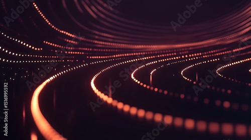 Abstract swirling lines of light (4)