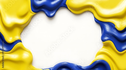 Abstract frame, vibrant colors (1)