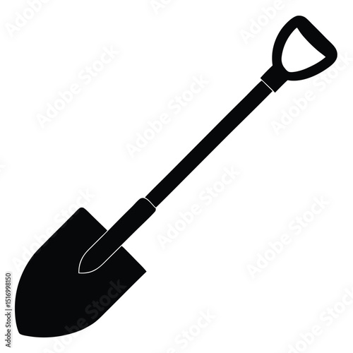 Shovel Gardening Glyph Icon 