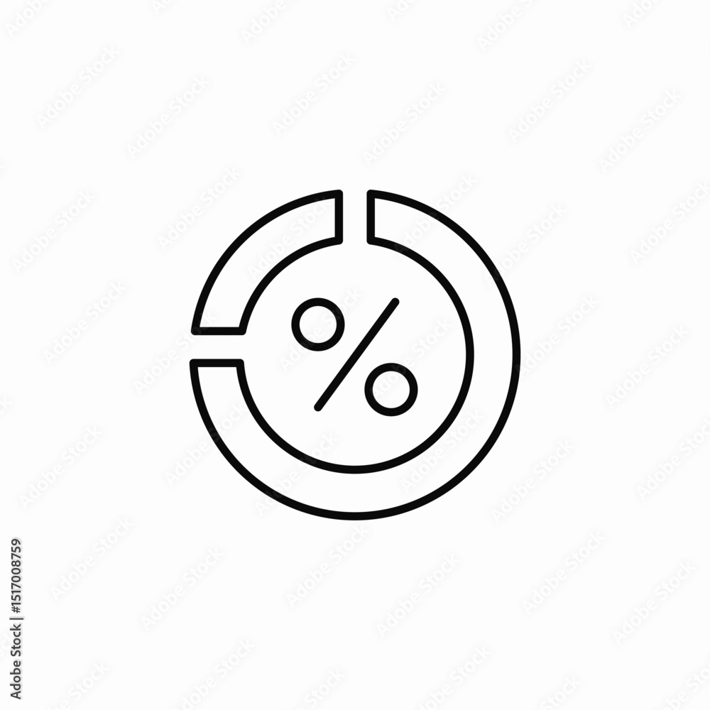 Naklejka premium data inspection icon sign vector