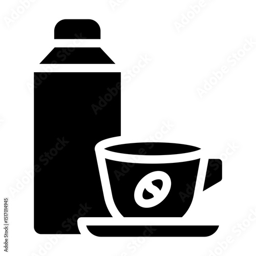 Milk Vector Glyph Icon Design