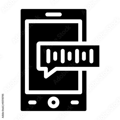 Pinned Vector Glyph Icon Design