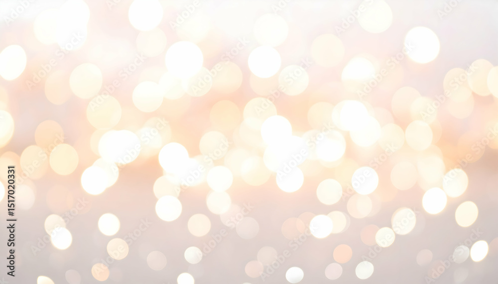Warm Gold and White Bokeh Lights Background Warm Gold and White Bokeh Lights Background