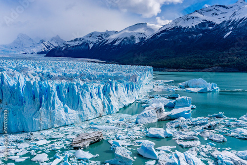 Cuadro en lienzo Glaciar Perito Moreno, El Calafate, Argentina