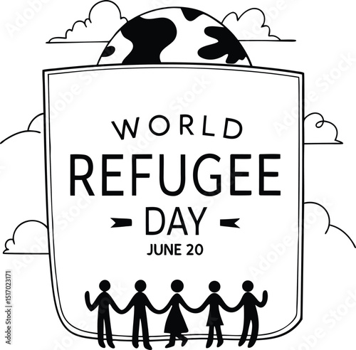 World refugee day june 20th unity solidarity support