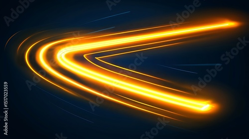 Abstract neon light curves (3)