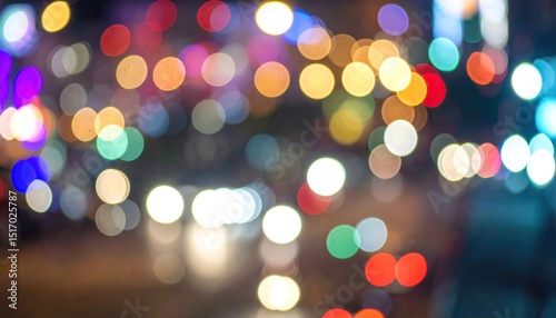 Blurred city lights at night (5)