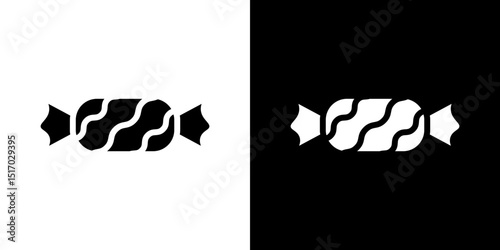 Candy icon symbols. Vector illustration.