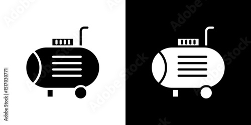 Compressor icon symbols. Vector illustration.