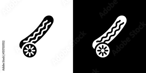 Cucumber icon symbols. Vector illustration.
