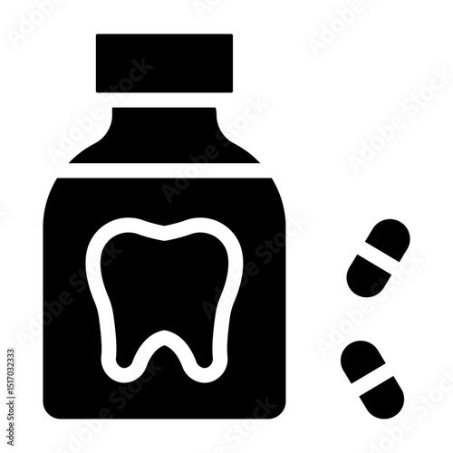 Medicine Vector Glyph Icon Design