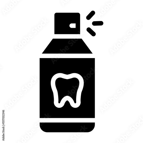 Freshener Vector Glyph Icon Design