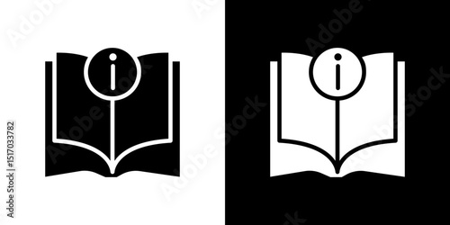 guide book icon symbols. Vector illustration.