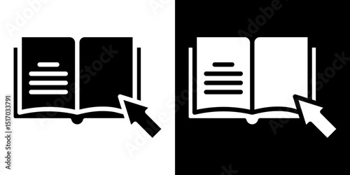 Guide icon symbols. Vector illustration.