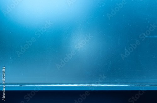 Blue frosted glass background