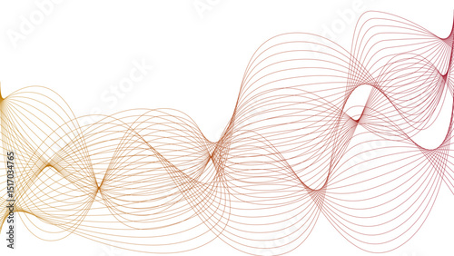 Vector curvy abstract line art wavy flowing dynamic colorful lines white background in concept music or sound, wave, wind, information flow	 pattern background wavy strings and threads flowy art