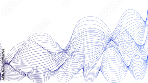 Vector curvy abstract line art wavy flowing dynamic colorful lines white background in concept music or sound, wave, wind, information flow	 pattern background wavy strings and threads flowy art