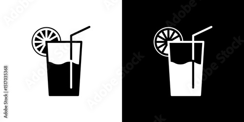 Lemonade icon symbols. Vector illustration.
