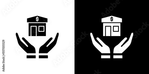 loan icon symbols. Vector illustration.