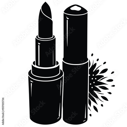 Lipstick Beauty Glyph Icon