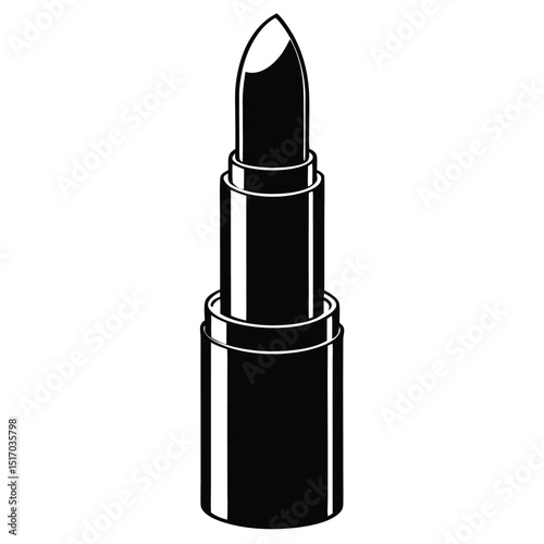 Lipstick Beauty Glyph Icon