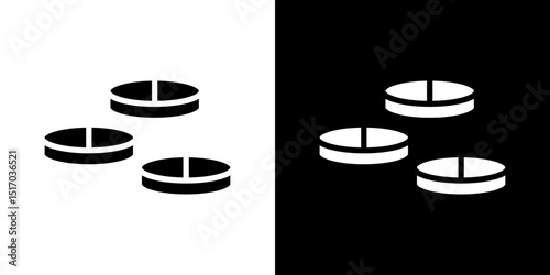 Medicine icon symbols. Vector illustration.