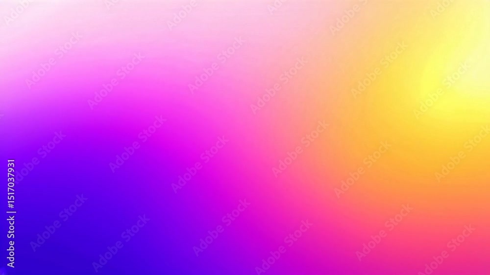 Seamless looping backdrop with a gentle gradient mix of magenta, blue, and orange tones, enhanced by a soft, blurred motion for a dreamy abstract feel
