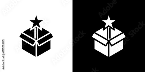 New product icon symbols. Vector illustration.
