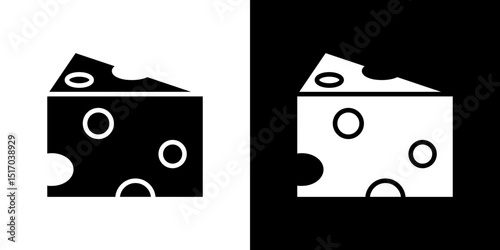 Parmesan icon symbols. Vector illustration.