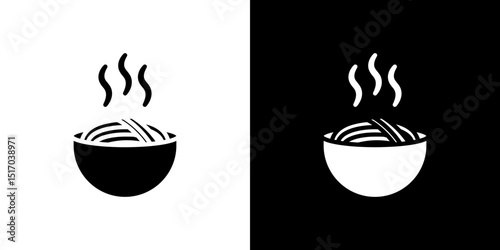 Pasta icon symbols. Vector illustration.