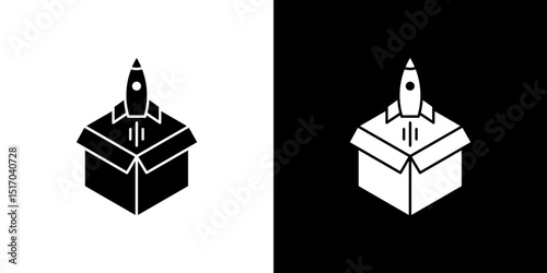 Product release icon symbols. Vector illustration.