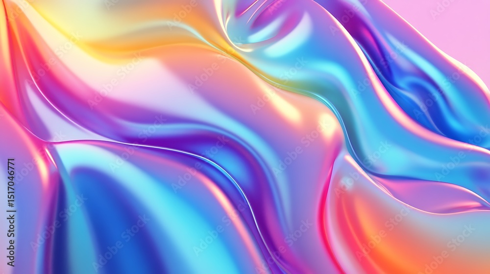 Obraz premium Abstract Liquid Flow (9)