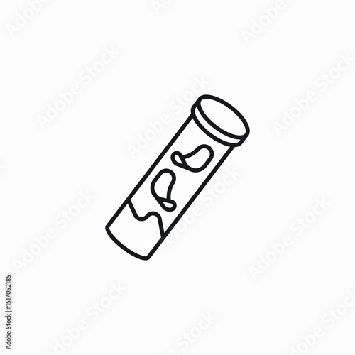 chips cylinder icon sign vector