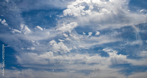 Fototapeta Naklejka Na Ścianę i Meble -  blue sky with clouds