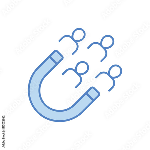 Lead Generation Icon vector
