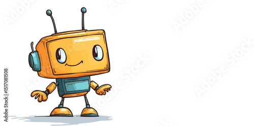 A charming yellow robot mesmerizes the crowd with its entertaining dance routine on a lively stage, flanked by enthusiastic spectators and bright lights