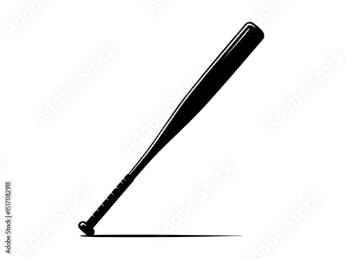 vector illustration of a baseball bat
