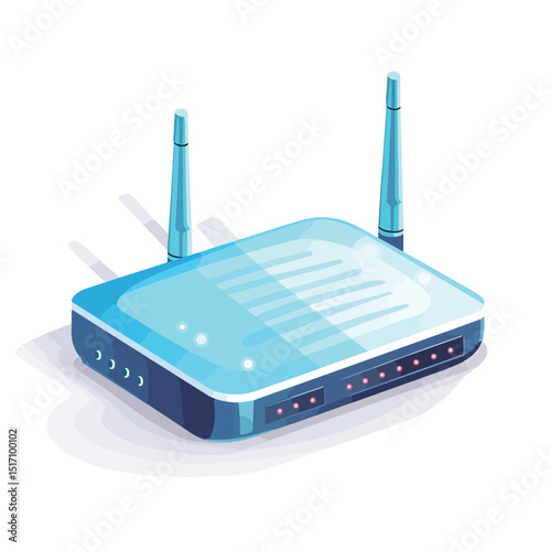 Professional Wireless Network Router Switch for Modern Digital Broadband Connectivity