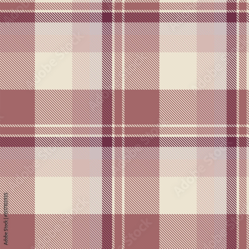 Elegant blush pink and cream plaid pattern.  Perfect for textile design, fashion, home decor, and website backgrounds. This subtle, sophisticated texture evokes warmth and comfort.
