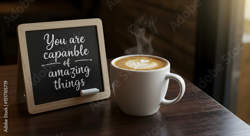 Coffee and Motivation: You are capable of amazing things.