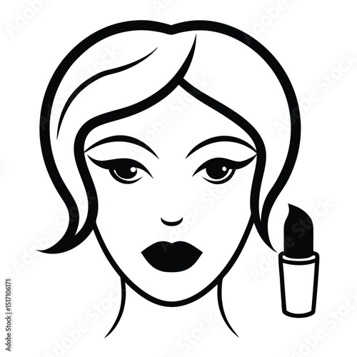 Set Of Cosmetic Icons Silhouette Solid Icon With Background, Template, Advertising, Cream, Cosmetic, Product, beauty, makeup, deodorant, lotion, Vector Illustration Logo