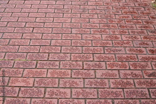Wallpaper Mural Pavement brickwork in Tokyo Japan Torontodigital.ca