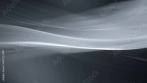 4K Abstract Liquid Smoke Motion in Grey and White