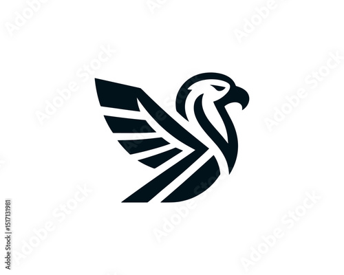 American eagle logo in professional vector form