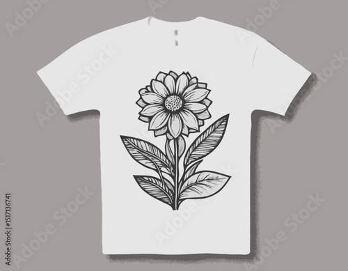Streetwear graphic tee flower design templates. There are unique and aesthetic urban element streetwear design Collection are perfect for creating Custom Printed Clothi