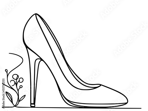 high heel shoes