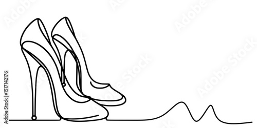 high heel shoes