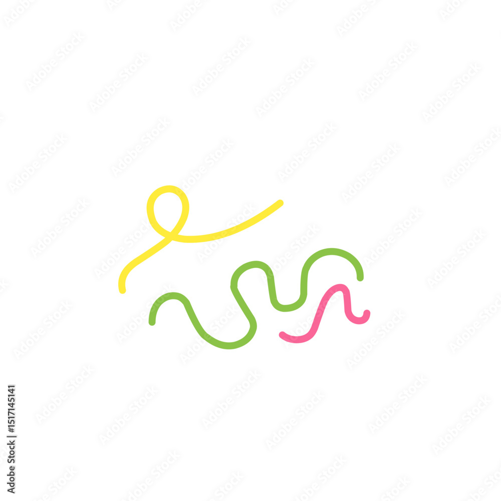 Obraz premium fun colorful doodle