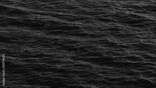 A captivating black and white image of sea waves in motion, where the dynamic flow of the water creates a powerful visual, showcasing the raw energy and beauty of the ocean's movement.
